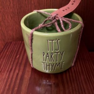 Rae Dunn “it’s party thyme”